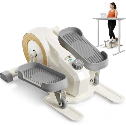 Sitting Under Desk Elliptical Machine, Leg Exerciser While Sitting for Seniors, Seated Pedal Exerciser, Quiet & Portable Pedal E