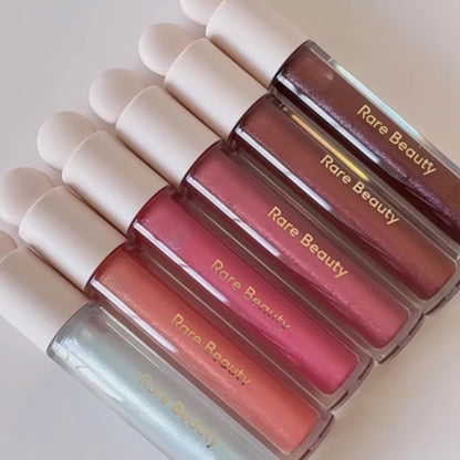 Luxury Brand Beauty Liquid Lip Gloss Moisturizing Long Lasting Natural Tinted Lip Oil Hope Happy Serenity Wonder...
