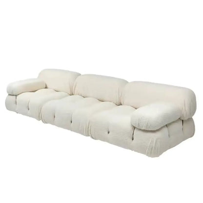 Modern Minimalist Creative Block-Style Fabric Sofa Compact Living Room Balcony Seating with Trendy Upholstery WebPopular...