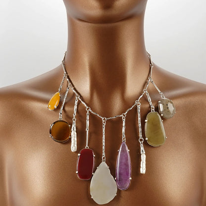 Irregular-shaped Pendant Necklaces In Bohemian Style Are Perfect For Sending Friends And Family For Any Occasion |...