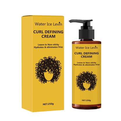 Viral Curl Definition Cream: Tames Frizz + 72H Shine | Weightless Leave-In Formula