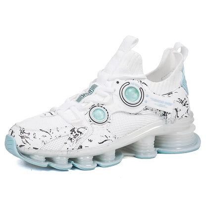 YRZL Men Sneakers Tenis Luxury Designer Shoes Mens High Quality Platform Sneakers Fashion Blade Loafers Running Shoes for Men