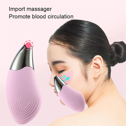 Waterproof Facial Cleansing Brush for Men & Women Rechargeable Exfoliating Electric Face Scrubber Cleanser Brush