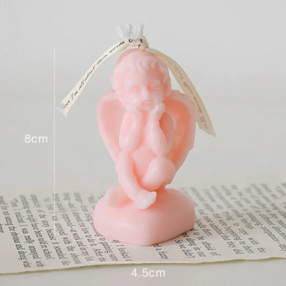Kawaii Angel Candles Soy Wax Home Decoration Wedding Gifts Romantic Dinner Candles for Party