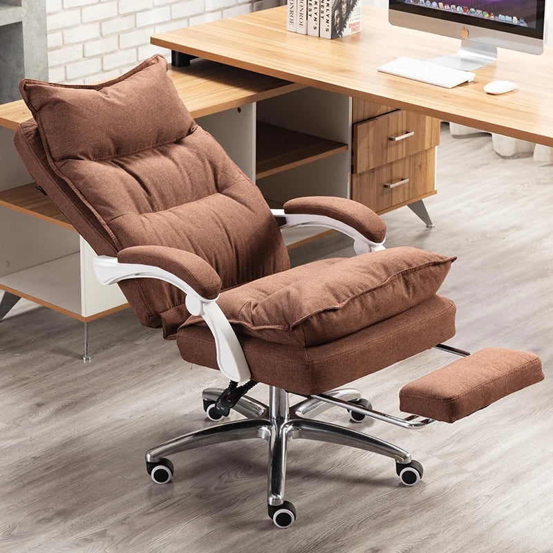 Office Modern Boss Chair Aesthetics High Quality Conference Luxury Nordic Executive Chair Rotatable Wheels Muebles...