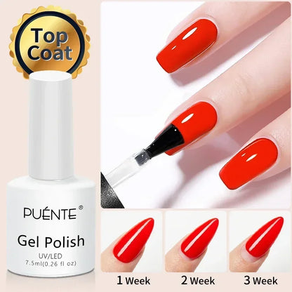 7.5ML Sparkling Reflective Glitter Gel Nail Polish Pink Purple Red Blue Colors Dark Flashing Nail Gel Soak Off UV Nail Varnish