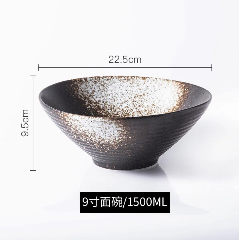 Ramen Bowl Japanese Tableware Noodle Ceramic Soup Tableware | Kimlud Premium Table