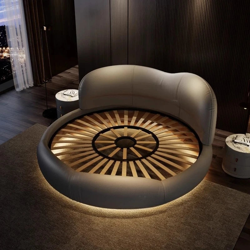 180x200cm Modern Nordic luxury king bed Base beds and frames double bed king size frames with head board furniture for home
﻿