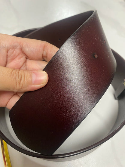 Women's Runway Fashion Gold Buckle Genuine Leather Cummerbunds Female Dress Corsets Waistband Belts Decoration Wide Belt R1108