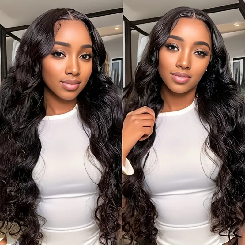 Body Wave Lace Front Human Hair Wigs 200 Density 13x4 Glueless Body Wave Human Hair Wigs For Woman 13x6 HD Lace Human Hair Wig - Kimlud