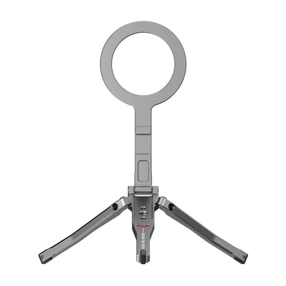 Flymile Magnetic Selfie Stick Tripod for Magsafe iPhone 16 15 14 13 12 Pro Max Samsung Phone Foldable Desktop Tripod 1/4" Holes