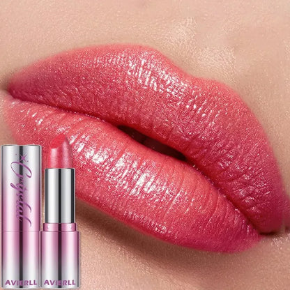 14 Colors Metallic Sparkle Lipstick Polarizing Glitter Shiny Lip Gloss Waterproof Long Lasting Gold Pearl Shine Sexy...