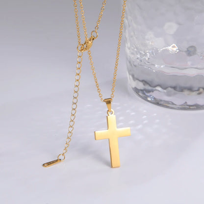 Amaxer Stainless Steel Cross Pendant Choker Necklace For Women Church Dainty Collar Religious Jewelry Gift | Kimlud...