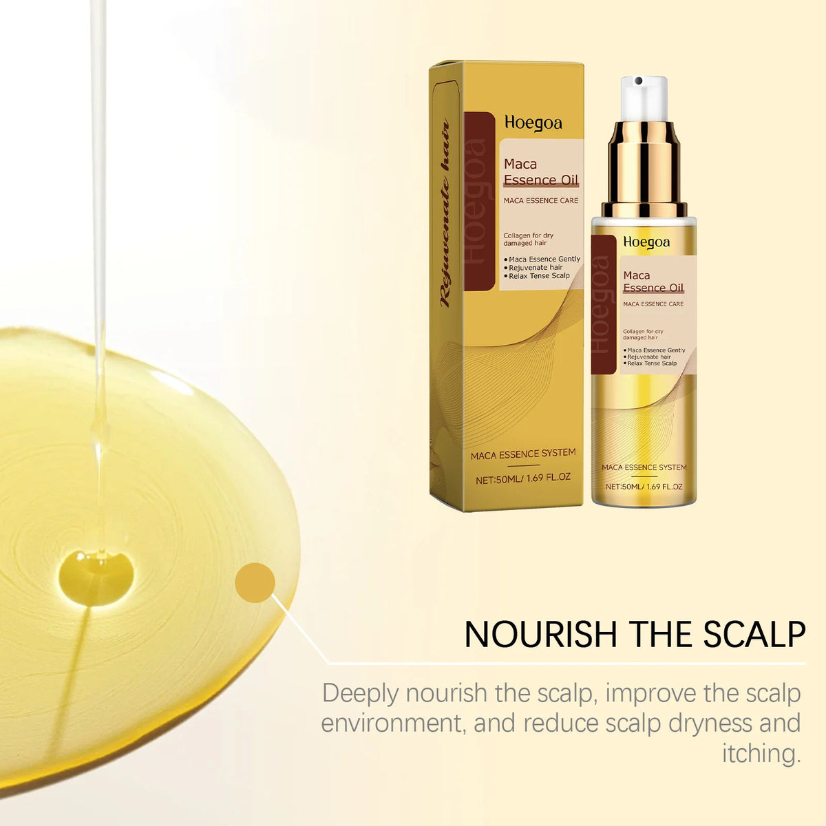 Pure Argan Oil Hair Essential Oil Preventing Hair Loss Nourishing Smoothing Dry Frizzy Multi-functional Argan Hair Care...