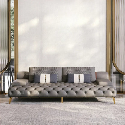 Italian Genuine Leather Sofas Sectional Modern Luxry Designer Loveseat Sofa 3 Piece Set Woonkamerbanken Living Room...