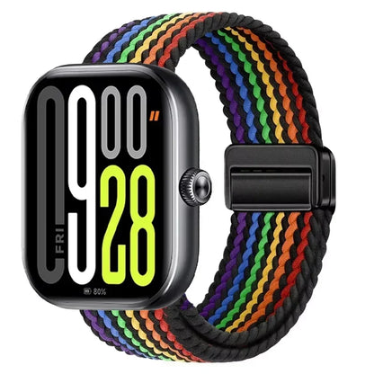 Magnetic Braided Nylon Loop Band for Xiaomi Redmi Watch 6 5 4 Strap Adjustable Sport Replacement Correa Bracelet Mi Band...
