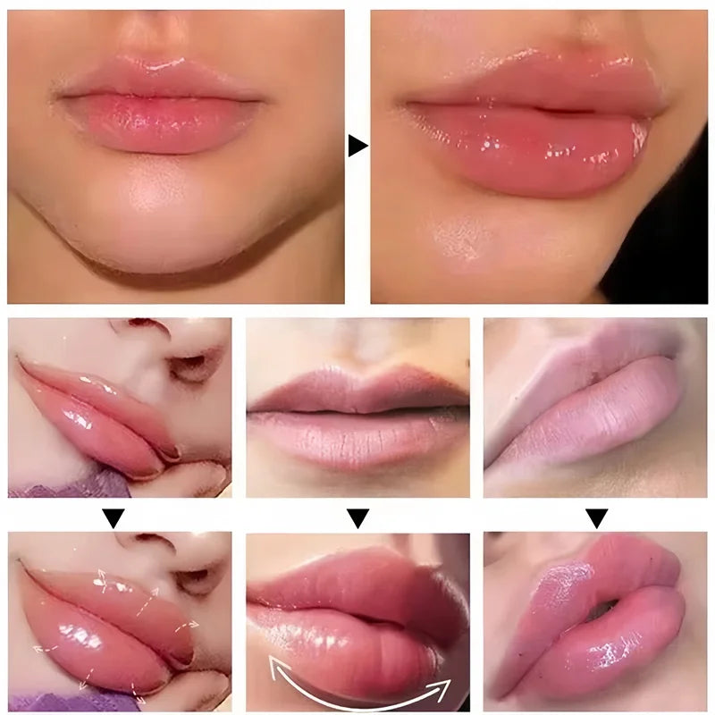 Instant Lip Plumping Essential Oil Nourishing Antiwrinkle Moisturising Sexy Lip Care Ultimate Plumping Lip Gloss Serum Cosmetics - Kimlud