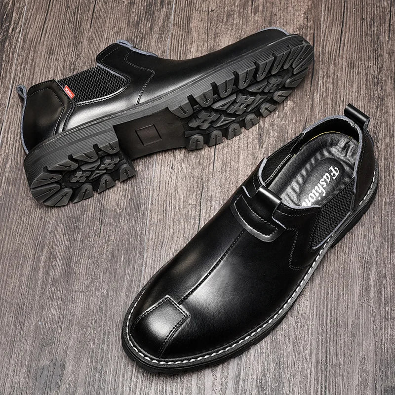 Luxury Brand Mens Casual Shoes New Fashion Business Formal Shoes High Quality Handmade Wear-Resistant Designer Men Oxford Shoes