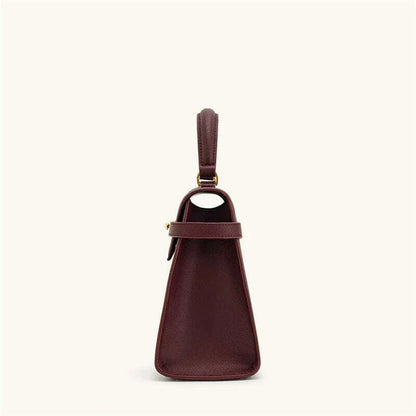 JW PEI Women's Handbag Elise Designer Fashion 2025 New Burgundy Handbag Large Square Crossbody Bag High-end Women's Bag