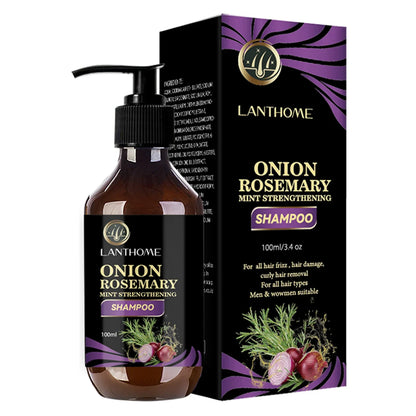100ML Hair Shampoo For Fast Hair Growth Rosemary Onion Shampoo 30ML Spray Anti Hair Loss Effective Within 7 Day Hair Growth