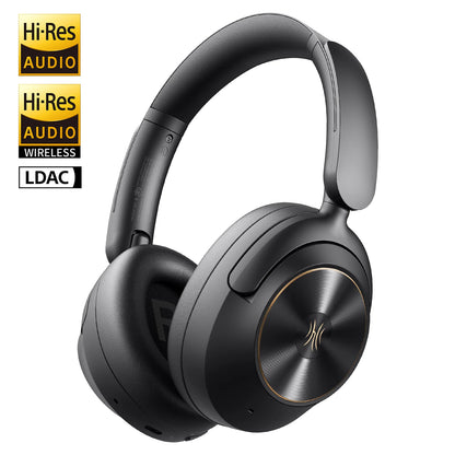 Oneodio A6 ANC Wireless Bluetooth 6.0 Headphones -48dB Hybrid Active Noise Cancelling Over Ear Headset With Mic Hi-Res LDAC APP