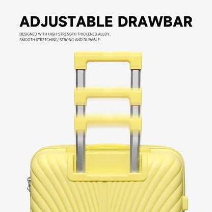 2025 New Large-Capacity and Durable Luggage Roller Suitcase Men and Women Carry-On Boarding Travel 20/24/28 Multi-Piece Set
