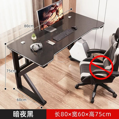 Modern Simple Computer Desks Home Office Furniture Table Desktop Bedroom Internet Cafe Gaming Table Multi-functional Office Desk - Kimlud