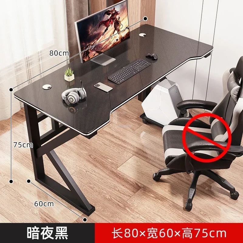 Modern Simple Computer Desks Home Office Furniture Table Desktop Bedroom Internet Cafe Gaming Table Multi-functional Office Desk - Kimlud