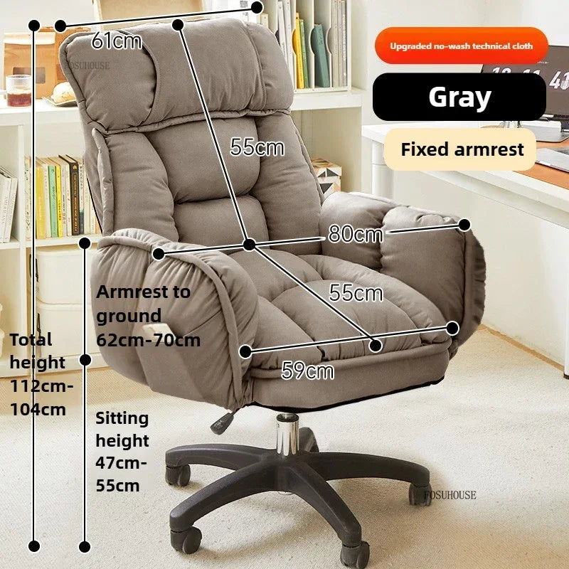 Creative Swivel Lift Office Chairs Modern Comfortable Backrest Computer Chairs Student Study Gaming Chair for Office Furniture L - Kimlud