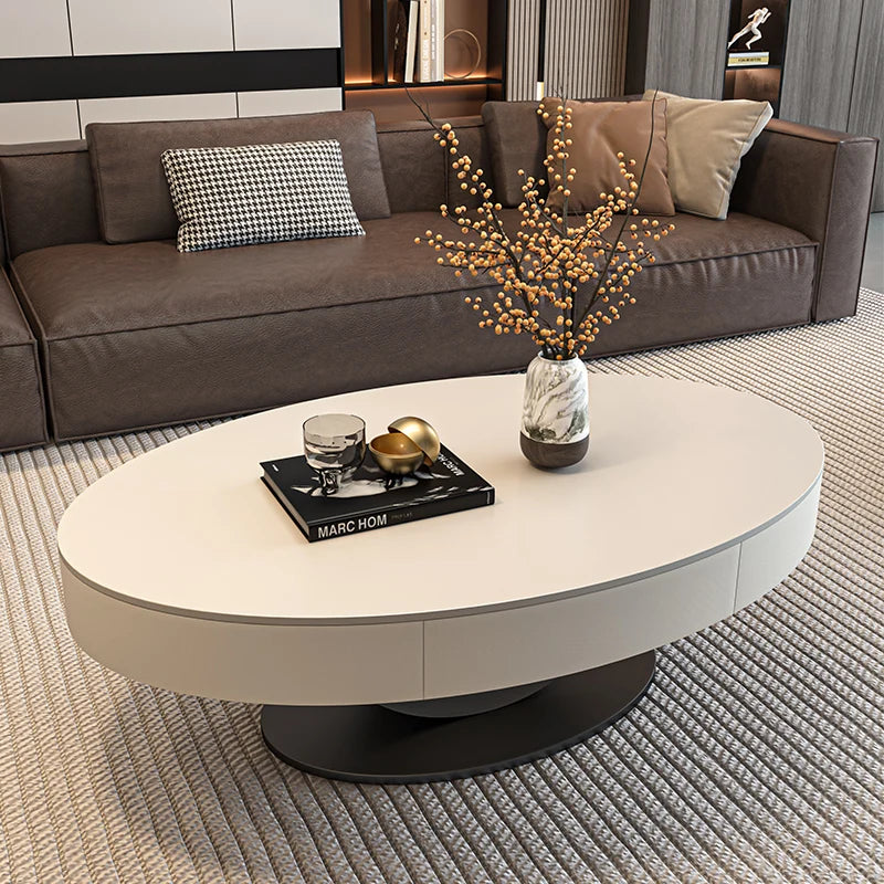 Space Saving Standing Coffee Table Nordic Decoration Living Room Designer Side Table Center Meubles Lounge Suite Furniture - Kimlud