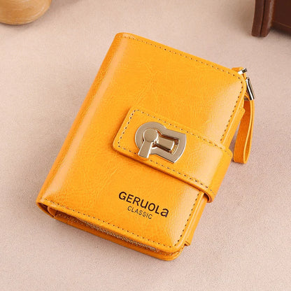 A Wallet with Multiple Card Slots And Large Capacity, Suitable for Holding Car Keys Or Coins. Perfect for Birthday Gifts, Valent