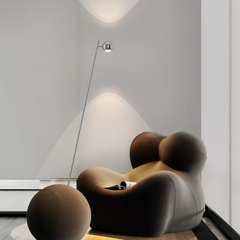 Hot Selling Wind Living Room Sofa Next To The Floor Light Modern Simple Sense Can Rotate The Hand Sensing Bedroom Floor Lamp - Kimlud