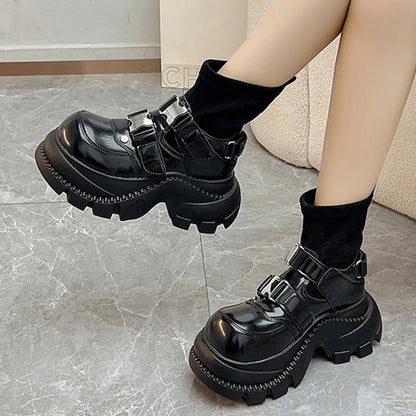 Designer New Women Ankle Boots Flats Platform Shoes Sport Chelsea Boots 2025 Winter Fashion Goth Shoes Casual Running...