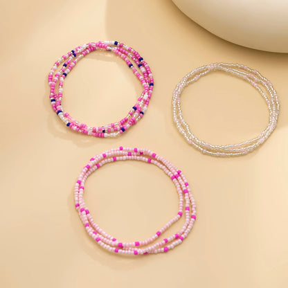 Bohemia Colorful Small Seed Beads Waist Chain for Women Sexy Beach Belly Chain Belt Summer Midriff Tops Accessories Body Jewelry - Kimlud