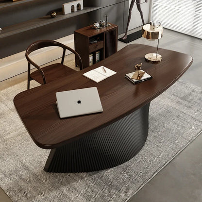 Asthetic Manager Executive Desk Modern Luxury Designer Workstation Office Table Conference Black Mesa De Escritorio Home Office - Kimlud