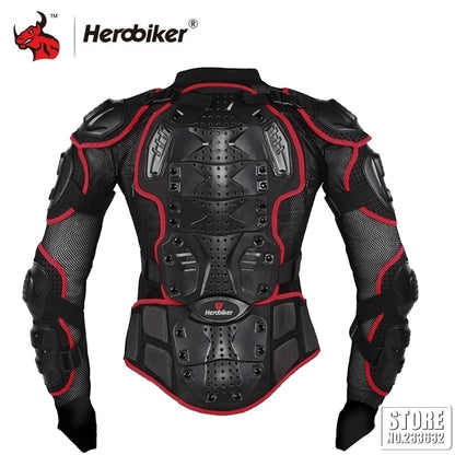 5XL Motorcycle Jackets Men's Full Body Armor Protection Jackets Motocross Enduro Racing Moto Protective Equipment Clothes