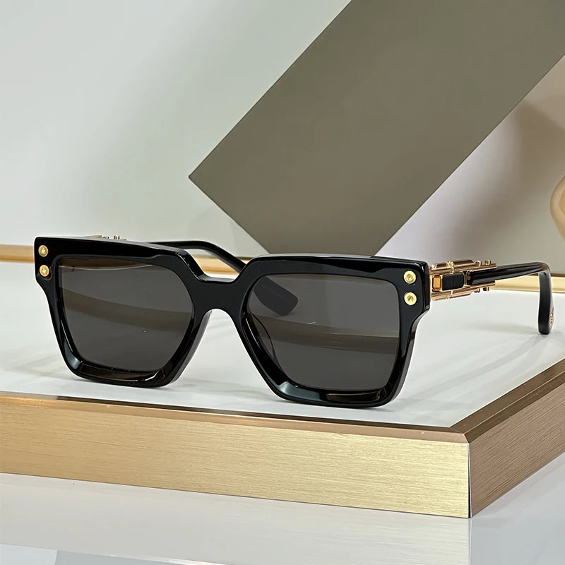 GRADE Fashion Designer Square Brand Sunglasses Handmade Acetate Alloy Uv400 High Street Punk Luxury Classical Eyewear |...