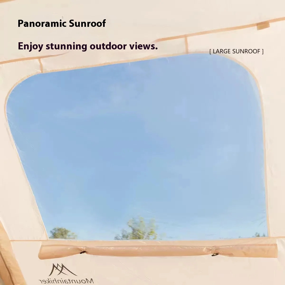 MOUNTAINHIKER Extra Large 3-6 Person Inflatable Family Camping Tent with High-Quality Windproof and Spacious Interior - Kimlud