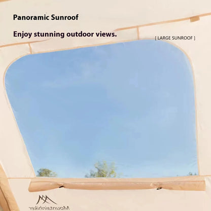 MOUNTAINHIKER Extra Large 3-6 Person Inflatable Family Camping Tent with High-Quality Windproof and Spacious Interior - Kimlud