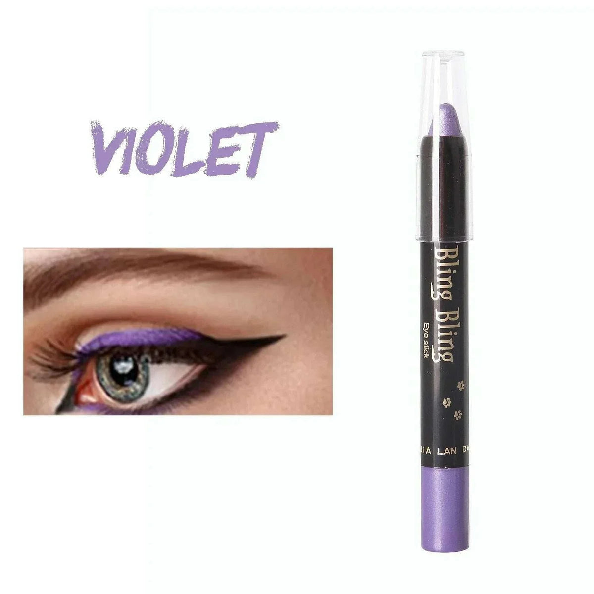 Pearlescent Glitter Eyeshadow Pen Eye Shadow Pencil Waterproof Matte Cream Nude Eye Makeup Pigment Silkworm Eyeliner Shadow Pen