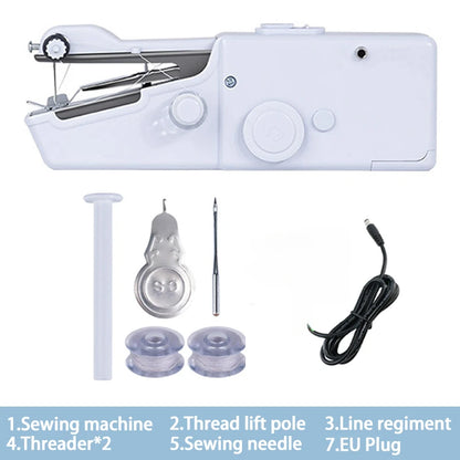 Sewing machine household small multi-function portable mini DIY manual tailor sewing machine manual sewing machine - Kimlud