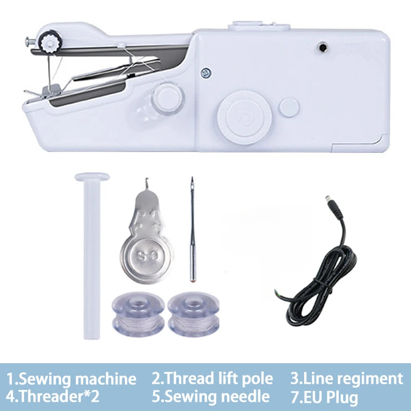 Sewing machine household small multi-function portable mini DIY manual tailor sewing machine manual sewing machine - Kimlud