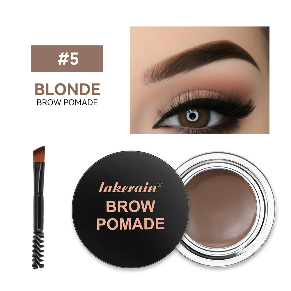Eyebrow Styling Eyebrow Cream 6Color Wild Styling Eyebrow Gel Soap Long-Lasting Waterproof Eyebrow Cream Cosmetics Makeup - Kimlud