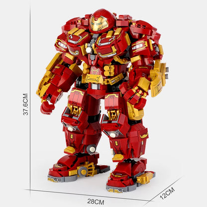 Marvel Superheroes MOC Building Blocks 2000+Pcs Iron Man Bricks Set Ornament Creative Toys Christmas Gifts for Kids Boys Adult