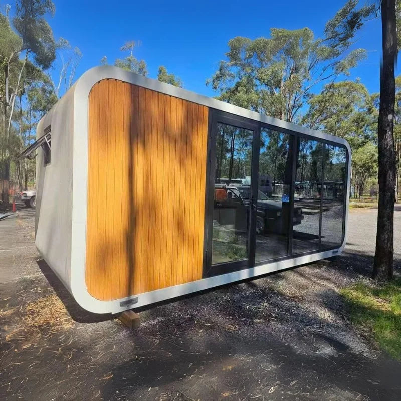20ft Smart House Space Capsule House Commercial Steel Apple House