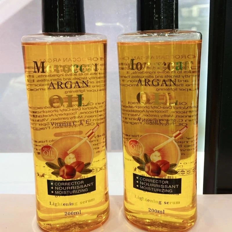 Moroccan Argan Oil Body Moisturizing Skin Care Massage Softening Hair - Kimlud