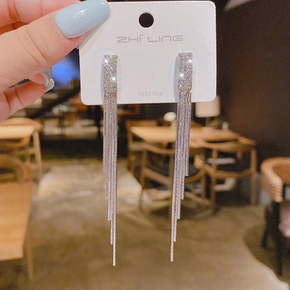 2023 New Fashion Trend Unique Design Elegant Exquisite Light Amethyst Round Earrings Women Jewelry Party Premium Gift Wholesale