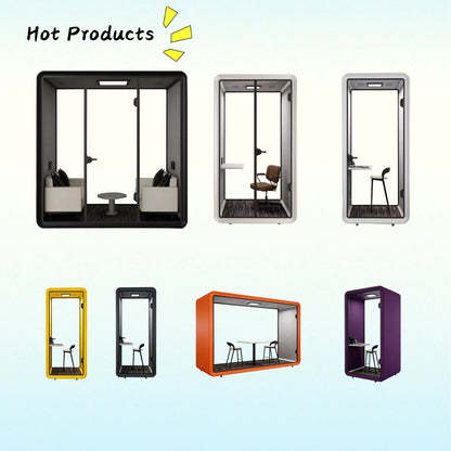 Modern Moveable Live Broadcast Studio Soundproof Room For Office Building Hotel Hospital School Workshop Home Office...