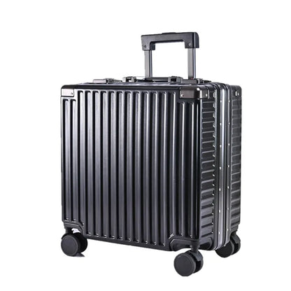 18/20 inch Carry on Suitcase Aluminum Frame Sturdy PC Trolley Case Business Cabin Bag Luggage Travel Suitcase - Kimlud