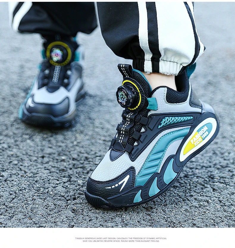 New Arrival Children Shoes Girls Boys Fashion Sneakers Comfortable Kids Sports Shoes Breathable Casual Leather Outdoor...